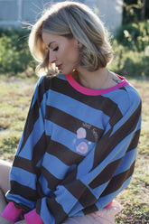 Shell Seeker Sweatshirt mit offenem Rücken